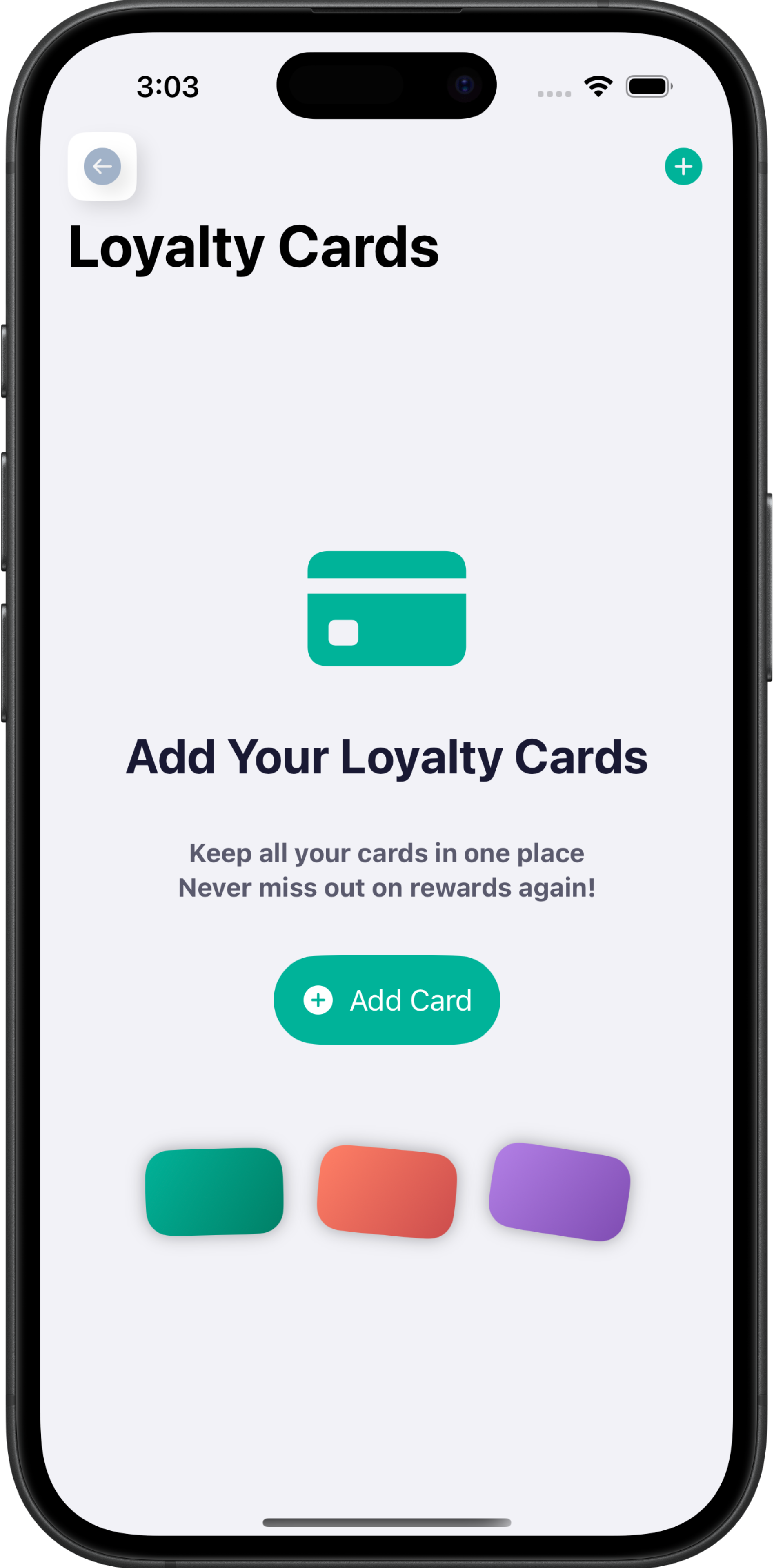 Add Loyalty Cards With Ease